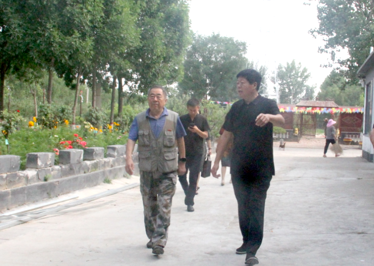 集团董事长到禹城市房寺镇循环农业产业园参观交流